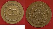 Deutschland / Hamburg - Bronzemedaille zur Goldenen Hochzeit, in originaler Schatulle, unbeschriftetes Blanko-Exemplar -