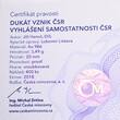 Czech Republic 1 Ducat 2018 100 Jahre seit der Gründung der Tschechoslowakei, Unabhängigkeitserklärung Proof Like