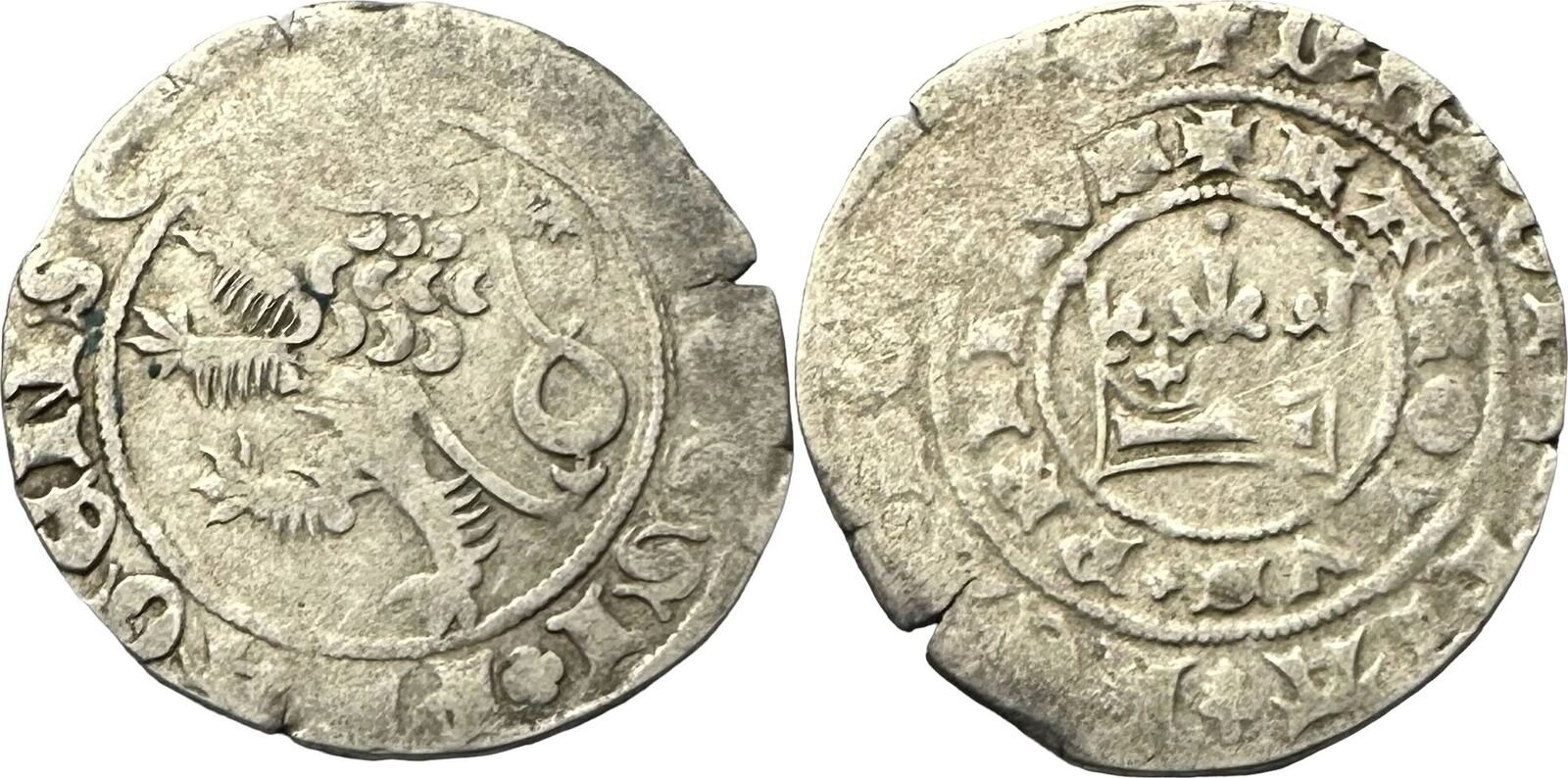 BOHEMIKA Prague groschen 1346-1355 KARL IV. geprägt Kutná Hora VF | MA ...