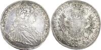 HOLY ROMAN EMPIRE AUSTRIA 1/2 Thaler FRANZ I. LORRAINE geprägt GRAZ just. -
