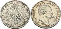 GERMANY SACHSEN 3 Mark 1913 E FRIEDRICH AUGUST III. geprägt Muldenhütten... 56,00 EUR  zzgl. 12,00 EUR Versand