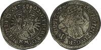 HOLY ROMAN EMPIRE BOHEMIA 1 Kreuzer LEOPOLD I.geprägt Kuttenberg Kutná Hora mintmaster voläufige Marke -