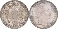AUSTRIA-UNGARN 1 Gulden FRANZ JOSEPH I. geprägt Wien patina -