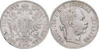 AUSTRIA-UNGARN 1 Gulden FRANZ JOSEPH I. geprägt Wiena -