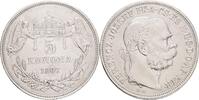 AUSTRIA-UNGARN Franz Joseph I. geprägt Kremnitz 5 Korona K.B. 1907 XF