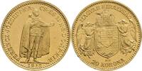 AUSTRIA-UNGARN 20 Korona K.B. FRANZ JOSEPH I. geprägt Kremnica -