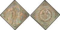 GERMANY Saxony Medal Klippe VIII. Deutches Bundesschiessen Leipzig Ag Klippe -