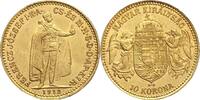 Österreich-Ungarn 10 Corona K.B. Franz Joseph I. Münzprägung Kremnitz -
