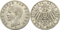GERMANY BAVARIA 2 Mark 1906 D OTTO KOENIG VON BAYERN D Münich VF 43,00 EUR  zzgl. 12,00 EUR Versand