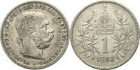 Österreich-Ungarn 1 corona 1893 Franz Joseph I. Nicht gereinigt VF 12,00 EUR  zzgl. 12,00 EUR Versand