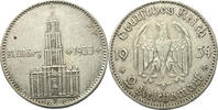 GERMANY III. Reich 2 Mark J 1934 Potsdam Garnison Kirche J Hamburg VF 28,00 EUR  zzgl. 12,00 EUR Versand