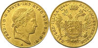 AUSTRIA EMPIRE FERDINAND I. geprägt Wien 1 DUCAT 1848 A XF