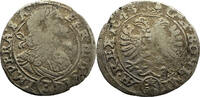 RDR Bohemia 3 Kreuzer FERDINAND III. geprägt Prague J.W. Wolker stern markieren -