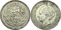 NETHERLANDS 25 Cents 1941 Königin WILHELMINA geprägt Utrecht master W.J.... 5,00 EUR  zzgl. 12,00 EUR Versand