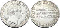 GERMANY PRUSSIA 1 Thaler FRIDRICH WILHELM IV. geprägt Berlin -