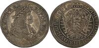 RDR BOHEMIA SILESIA XV. kreuzer LEOPOLD I. geprägt Breslau mintmaster Solomon Hammerschmidt -