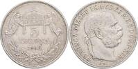 AUSTRIA-UNGARN 5 Corona FRANZ JOSEPH I. geprägt Kremnica -