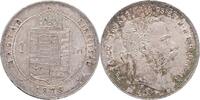 AUSTRIA-UNGARN 1 Forint/Gulden FRANZ JOSEPH I. geprägt Kremnica patina -