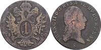 AUSTRIA EMPIRE 1 Kreuzer FRANZ II. geprägt Smolnik Slowakei -