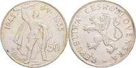 Czechoslovakia 50 Koruna 10 Jahre seit der Befreiung der Tschechoslowakei -