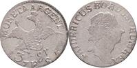 GERMANY PREUSSEN 3 Gröscher , 1/8 Thaler FRIEDRICH II. der Grosse geprägt Königsberg -