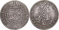AUSTRIA EMPIRE 1 Thaler LEOPOLD I. geprägt Hall -