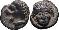 GREEK Mylasa (Caria) Hemiobol Unsicher mint, männlicher Kopf zugewandt (Helios?) mit Haaren (oder Strahlen), -