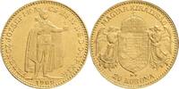 AUSTRIA-UNGARN 20 Korona K.B. FRANZ JOSEPH I. geprägt Kremnica -