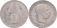 AUSTRIA-UNGARN 1 Corona 1892 Franz Joseph I. geprägt Wien R! VF 249,00 EUR  zzgl. 12,00 EUR Versand