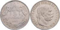 AUSTRIA-UNGARN 5 Corona FRANZ JOSEPH I. geprägt Kremnica -