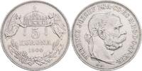AUSTRIA-UNGARN 5 Korona K.B. Franz Joseph I. geprägt Kremnitz -