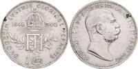 AUSTRIA-UNGARN 1 Corona Franz Joseph I. geprägt Wien, 60 Jahre auf dem Thron -