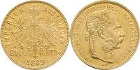AUSTRIA-UNGARN 8 Gulden/20 Francs 1889 Franz Joseph I. geprägt Wien XF+ 695,00 EUR  zzgl. 18,00 EUR Versand