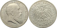 BADEN 5 Mark 1903 G FRIDRICH GROSHERZOG VON BADEN G Karlsruhe EF- 88,00 EUR  zzgl. 12,00 EUR Versand