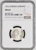 AUSTRIA 1 CORONA 1913 FRANZ JOSEPH I. geprägt Wien NGC MS 64 70,00 EUR  zzgl. 12,00 EUR Versand