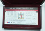 3,88 € KMS Malta 2008 in orginal Holzschatulle und vergoldeten Barren st mit Zertifikat