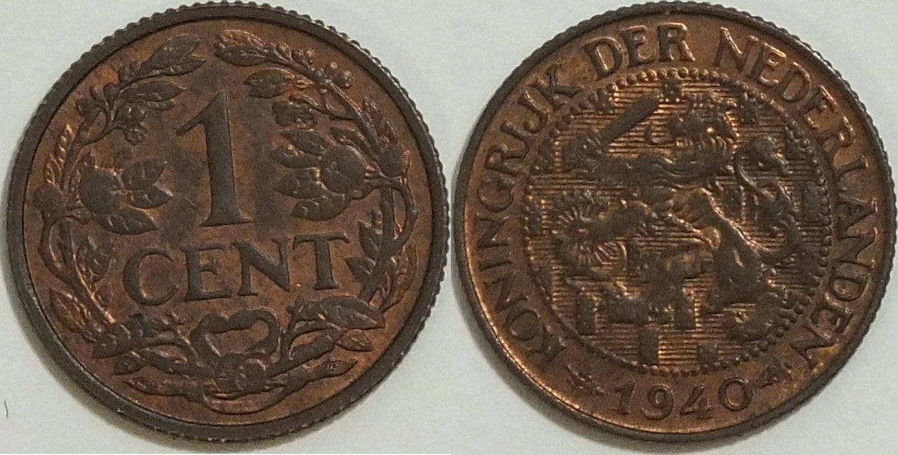 Niederlande 1 Cent 1940 Vz st MA Shops niederlande-1-cent-1940-vz-st-ma-shops