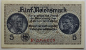 Reichskreditkasse 5 RM o.J. Reichskreditkasse Ro.553 a KN 7 stellig kass... 9,00 EUR  zzgl. 6,90 EUR Versand