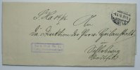 Hamburg Dienstpost der Staatanwaltschaft Altona vom 30.3.1916 -