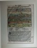 Deutschland Kol. Holzschnitt von Seb. Münster um 1550 12,3 x 15,5 cm GA Lyon -