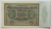 Deutsches Reich 500.000 Mark Rosenberg Nr. 87 a Reichsdruck Serie J -
