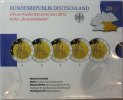 Bundesrepublik Deutschland 5 x 2 Euro Bayern 5 x 2 € ADGFJ ungeöffnet