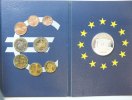 3,88 Euro KMS plus Silbermed. 2002 Griechenland  orginal KMS Griechenland plus Silbermed.  st
