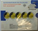 5 x 2 euro 2009 Deutschland Saarland in orginal unge. Verpackung Buchstaben: A,D,F,G,J PP