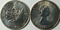 Kanada 5 $ Maple Leaf 1 Unze Feinsilber -