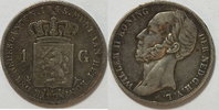 Niederlande 1 Gulden Wilhelm II