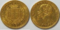 Italien 20 Lire Sardinen Victor Emanuel II