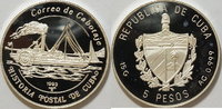 Kuba 5 Peso Correo de Cabotaje -
