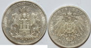 Kaiserreich 5 Mark 5 Mark Hamburg