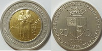 D´Andora 20 Diners mit 1,5 Gramm .917 Gold, Gesamtgewicht 25 g